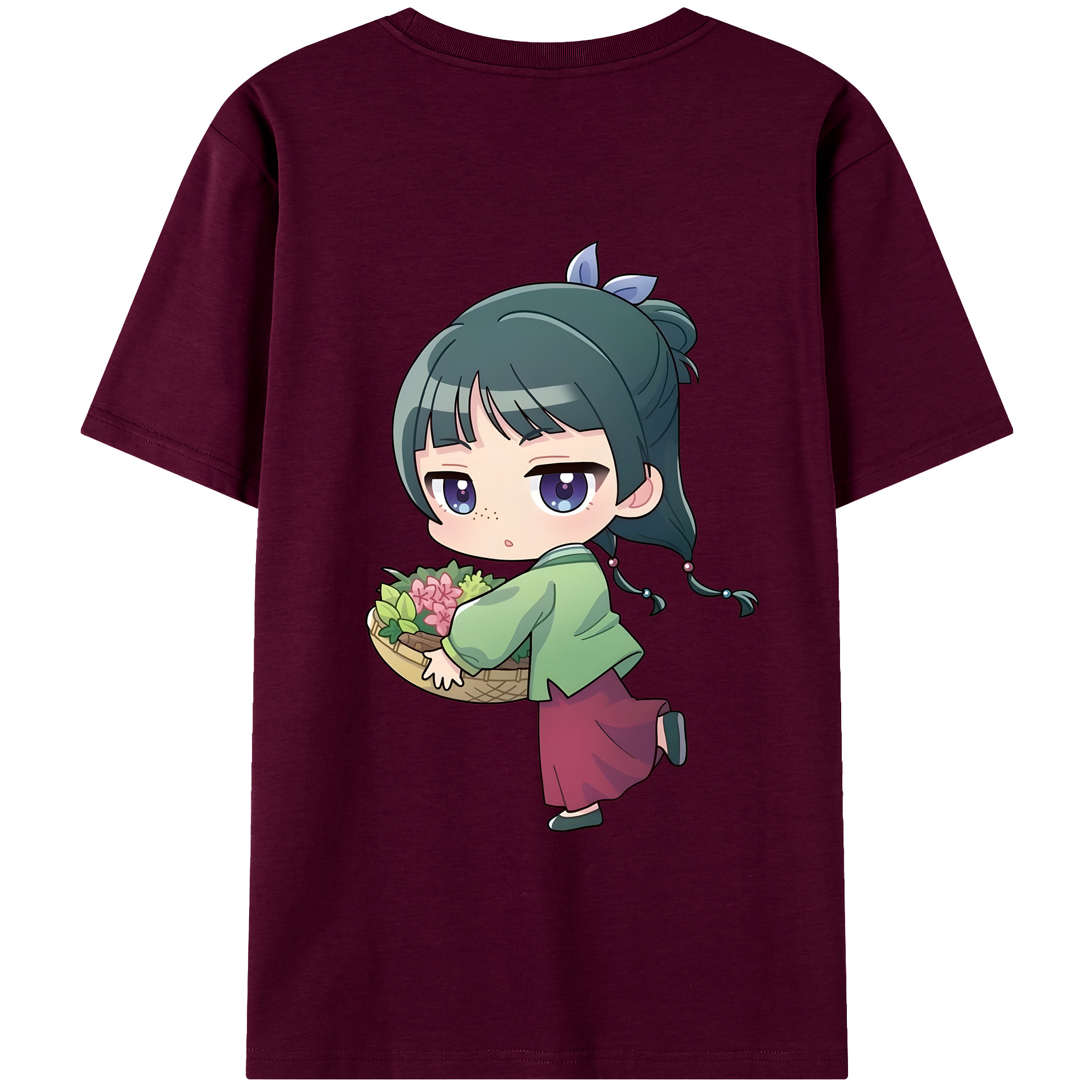 （画像用） 薬屋のひとりごと The Apothecary Diaries レディース半袖Tシャツ(バックプリント)